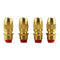 1/2" (DN15) Adjustable Copper Bullet Nozzle Spray Mist Cooling Roof Garden Lawn Irrigation Sprinkler