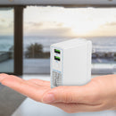 Bakeey 36W QC3.0 LCD Dual Port Quick Charging USB Charger Adapter For iPhone 8Plus 11 Pro Xiaomi Mi9 9Pro 5G Huawei P30 Pro Mate 30 5G