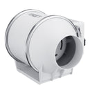 3/4inch Inline Duct Hydroponic Air Blower Fan Booster Ventilation System Low Noise Fan