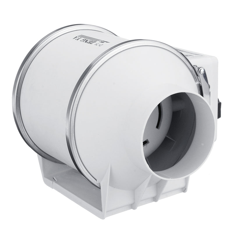 3/4inch Inline Duct Hydroponic Air Blower Fan Booster Ventilation System Low Noise Fan