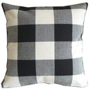 Plaid Pillows Retro Checkered Farmhouse Tartan Cotton Linen Throw Pillow Ca K4C4