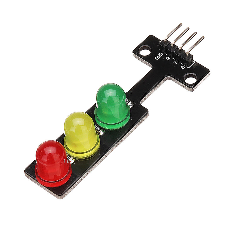 50pcs 5V LED Traffic Light Display Module Electronic Building Blocks Board