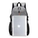 Armor Multi-functional Water-proof Backpack Large-capacity  USB Charging Men's Leisure Laptop Bag