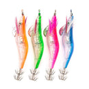 1pc Rose Red Flashing LED Fishing Lure Flash Light 10cm Minnow Luminous Squ