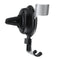 Double Coils 10w Qi Wireless Charger Gravity Linkage Automatic Lock Air Vent Car Phone Holder for 4.0-6.0 Inch Smart Phone