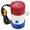 12V 500GPH Submersible Pump Yacht Drainage Fishing Boat Water Bilge Marine Pump