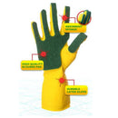 1 Pair Creative Home Washing Cleaning Gloves Garden Kitchen Dish Sponge Fin