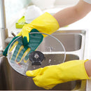 1 Pair Creative Home Washing Cleaning Gloves Garden Kitchen Dish Sponge Fin
