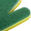 1 Pair Creative Home Washing Cleaning Gloves Garden Kitchen Dish Sponge Fin