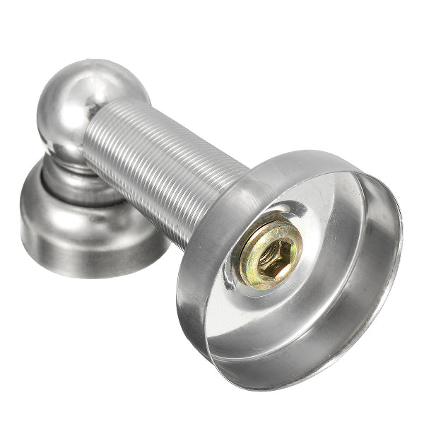 Silver Stainless Steel Magnetic Catch Door Stopper with Parts Accessories