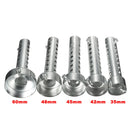 Motorcycle Exhaust Can Muffler Removable Silencer 35mm/42mm/45mm/48mm/60mm