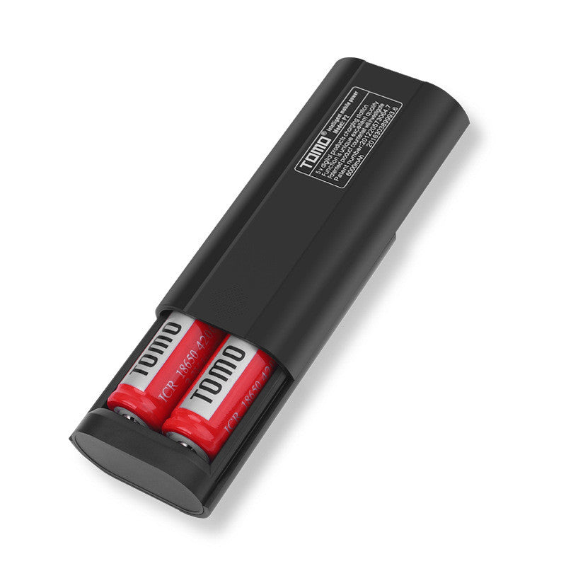 TOMO P2 Power Bank Charger Battery DIY Box Battery 2x18650 for Samsung S8 S9 Note 8