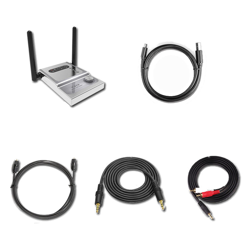 YLAYA bluetooth 5.0 Transmitter Receiver CSR8675 80m Audio Wireless Adapter Optical 3.5mm AUX Jack RCA