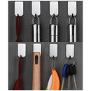 20 Pack Adhesive Hooks, Heavy Duty Wall Hooks Stainless Steel Waterproof Ho