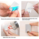 20 Pack Adhesive Hooks, Heavy Duty Wall Hooks Stainless Steel Waterproof Ho