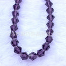 DIY 4mm 1000Pcs Faceted bicone Crystal Glass Beads for Bracelets with Conta I7D9