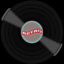 Vinyl Records Innovative Carpet Round Floor Mat Europe Fashion Retro Black Carpet Record Pattern Rug