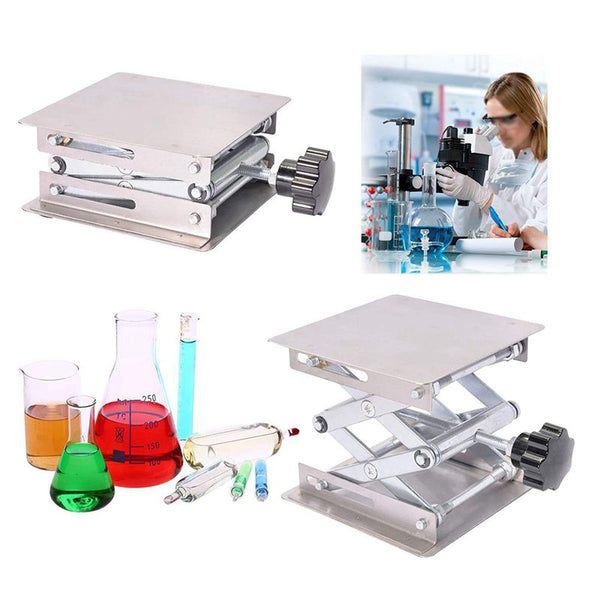 Scientific Lab Jack-100 x 100mm Stainless Steel Lab Stand Table Rack Scisso R8I5