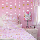 Round Banner Dot Wreath Banner Glitter Round Banner Hanging Ornament Garlan K3A2