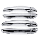 4Pcs Exterior Car Door Handle Cover Trim ABS Chrome Fits For Hyundai Solaris 2017