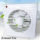 4" 6" 8" Waterproof Mute Bathroom Extractor Exhaust Fan Window For Kitchen Toilet Ventilation Fans