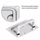 Boat 316 Stainless Steel Flush Hatch Locker Cabinet Lift Pull Handle for Ma