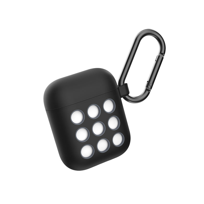 Portable Liquid Silicone Storage Case Headphones Cover For Apple AirPods 1/2 bluetooth Earphone