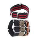 KALOAD 18/20/22/24mm Multicolor Durable Smart Watch Band Military Nylon Bracelet Strap Replacement