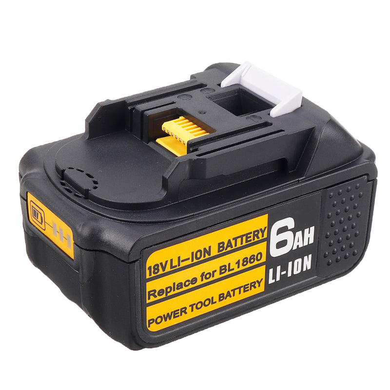 Upgrade LED MAK-18B-Li 18V Li-Ion 3.0Ah-6.0Ah Battery Rubber Cover Replacement Power Tool Battery For Makita BL1830 BL1840 BL1850 BL1860 Makita 18V Tools