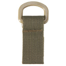 Military Tactical Carabiner Nylon Strap Buckle Hook Belt Hanging Keychain D-shaped Ring Molle System