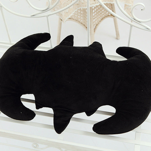 Cool And Creative Bat Shape Throw Pillow Sofa Bed Car Office Plush Cushion Home Decor