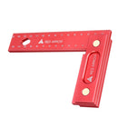 RED ARROW 150/200mm Metric Precision Woodworking Square Aluminum Alloy Wide Seat Scribing Tool L 90 Right Angle Ruler
