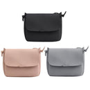 Women Clutch Soft Bag PU Leather Messenger Bag Girls Crossbody Shoulder Bag O7T8