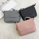 Women Clutch Soft Bag PU Leather Messenger Bag Girls Crossbody Shoulder Bag O7T8