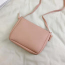 Women Clutch Soft Bag PU Leather Messenger Bag Girls Crossbody Shoulder Bag O7T8