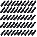 50 Pcs Black Velvet Pen Pouch Sleeve Holder Single Pen Bag Case Pencil Bag