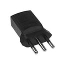 Italy Male Plug to USA AC Nema 5-15R Female Power Adapter Rated 10A 250V CG