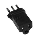 Italy Male Plug to USA AC Nema 5-15R Female Power Adapter Rated 10A 250V CG