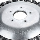 150mm Weed Trimmer Head Lawn Mower Sharpener Grass Weeder Steel Brush Head