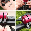 Bicycle Bell, Super Loud Mountain Bike Double Bell Bicycle Accessories (Sui V1T7