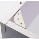 4pcs Multifunctional Stainless Steel Angle Code Right Angle Fixed Bracket F