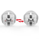 Loskii  US/ UK/ EU/ AU All in One Universal Plug Adapter Socket Converter Power Outlet for Home and Travel