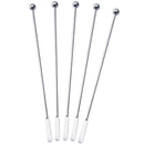 20 pcs Stainless Steel Coffee Beverage Stirrers Stir Cocktail Drink Swizzle G5E2