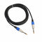 3 Meters 6.35mm Copper Clad Aluminum Wire Guitar Cable Audio Cable for Electric Guitar Bass Keyboard