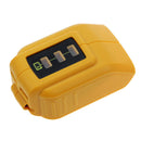 USB Converter Charger For DEWALT 14.4V 18V 20V Li-ion Battery Converter DCB