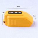 USB Converter Charger For DEWALT 14.4V 18V 20V Li-ion Battery Converter DCB
