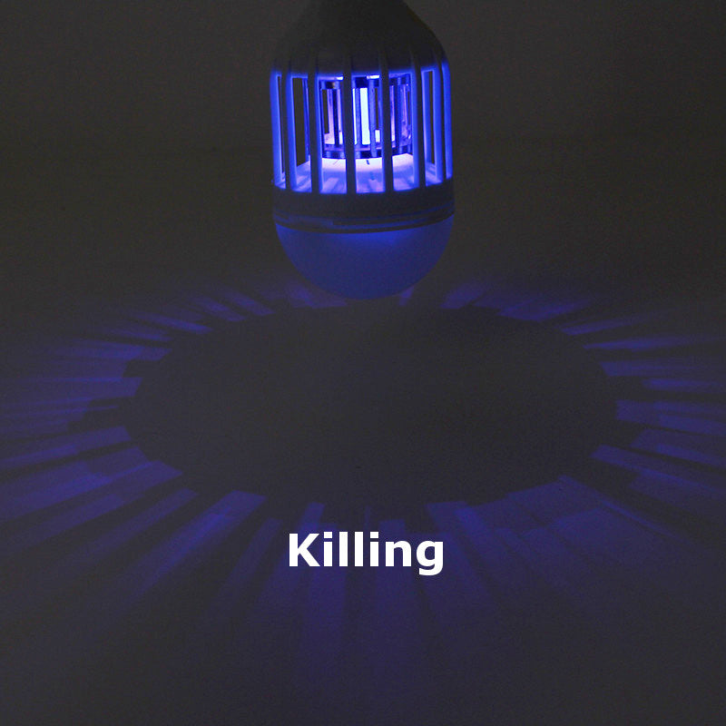 E27 B22 7W LED Mosquito Bug Zapper Light Bulb Flying Insects Moths Killer AC110V