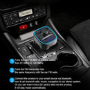 T25 Car Kit Handsfree Wireless Bluetooth BT FM Transmitter LCD MP3 Player U X2R3