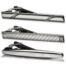 3 Pcs Tie Clips for Men Tie Bar Clip Set for Regular Ties Necktie Wedding B