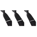 3 Pcs Tie Clips for Men Tie Bar Clip Set for Regular Ties Necktie Wedding B